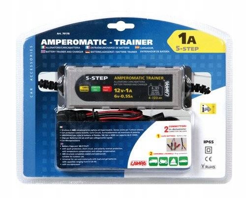 AMPEROMATIC LITHIUM-PLUS INTELLIGENTE CHARGEUR 12V 3,8A