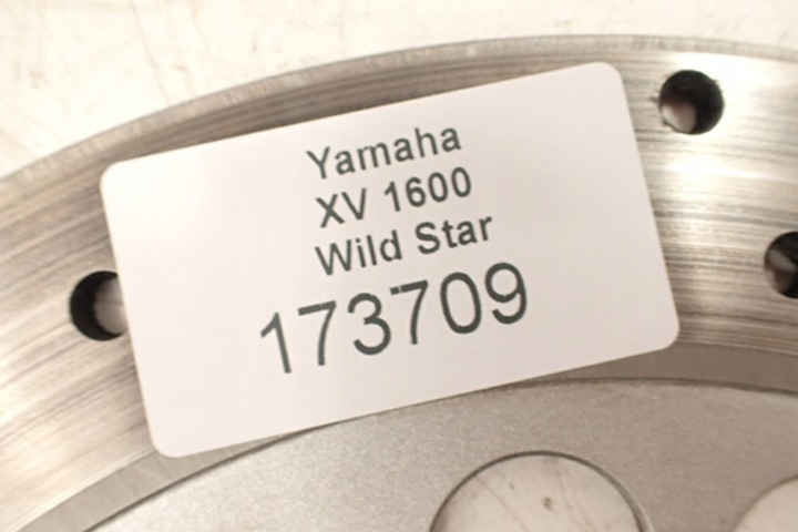 YAMAHA XV 1600 WILD STAR DISQUES FREIN AVANT 4,9MM 300MM