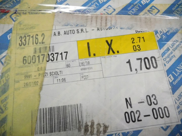 POMPE CARBURANTS FIAT BRAVO I 95-01 1.6 OE 46475714