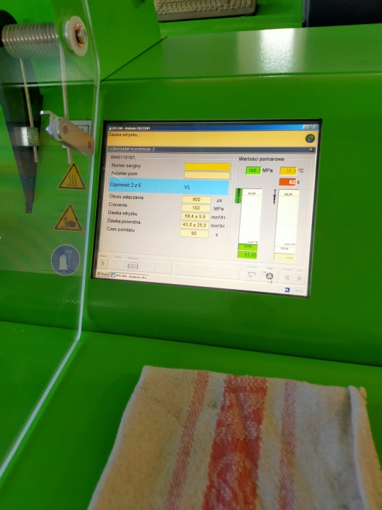 EPS 205 BOSCH TESTEUR INJECTEURS