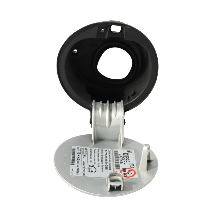 VOLKSWAGEN SCIROCCO MK3 III COUVERCLE CLAPET GOULOTTE DE REMPLISSAGE CARBURANTS ARGENTÉE 1K8809857C