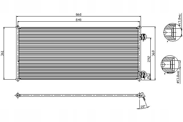 RADIATEUR CLIMATISATION NISSENS 94577 4041973