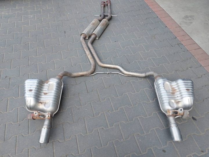 SILENCIEUX ÉCHAPPEMENT CENTRAL FINAL AUDI A6 C6 3.2 V6