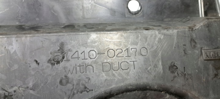 TOYOTA AVENSIS T27 PROTECTION SOUS MOTEUR 51410-02190