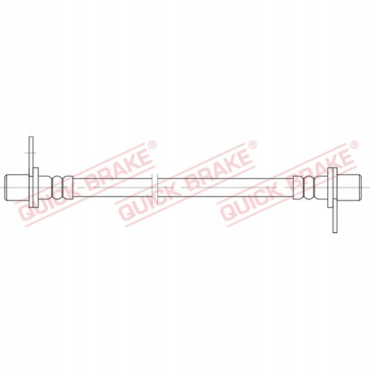 CABLE DE FRENADO ELÁSTICO QUICK BRAKE 25.087 