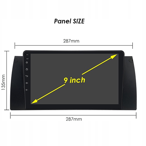 RADIO GPS ANDROID BMW E38 E39 X5 E53 M5 BT 2/32GB 