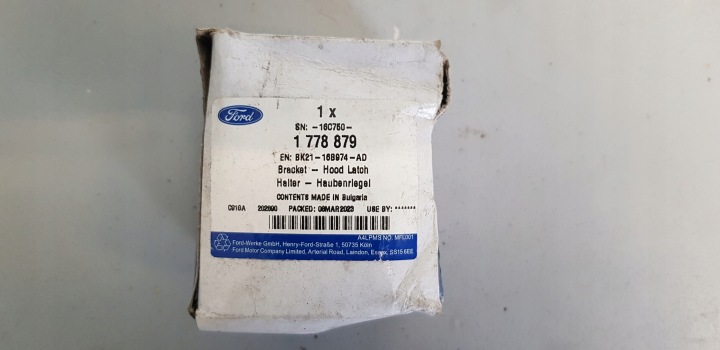 FORD TRANSIT MK7 MK8 POIGNÉE INSERTS DE VERROUILLAGE CAPOTS 1778879
