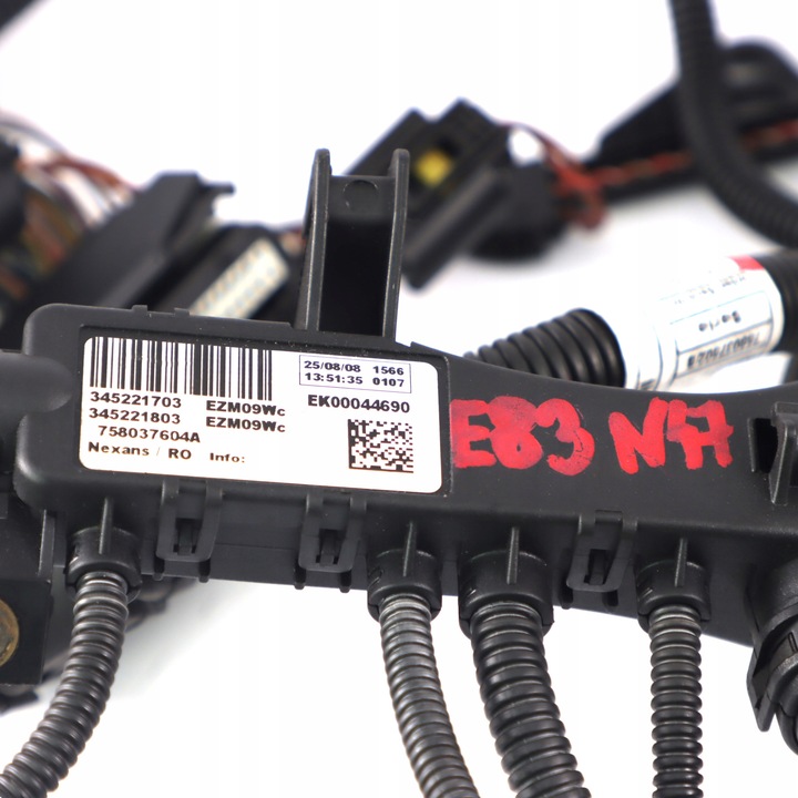 BMW X3 E83 1.8D 2.0D N47 JUEGO DE CABLES TUBOS DEL MOTOR 3452217 3452220 