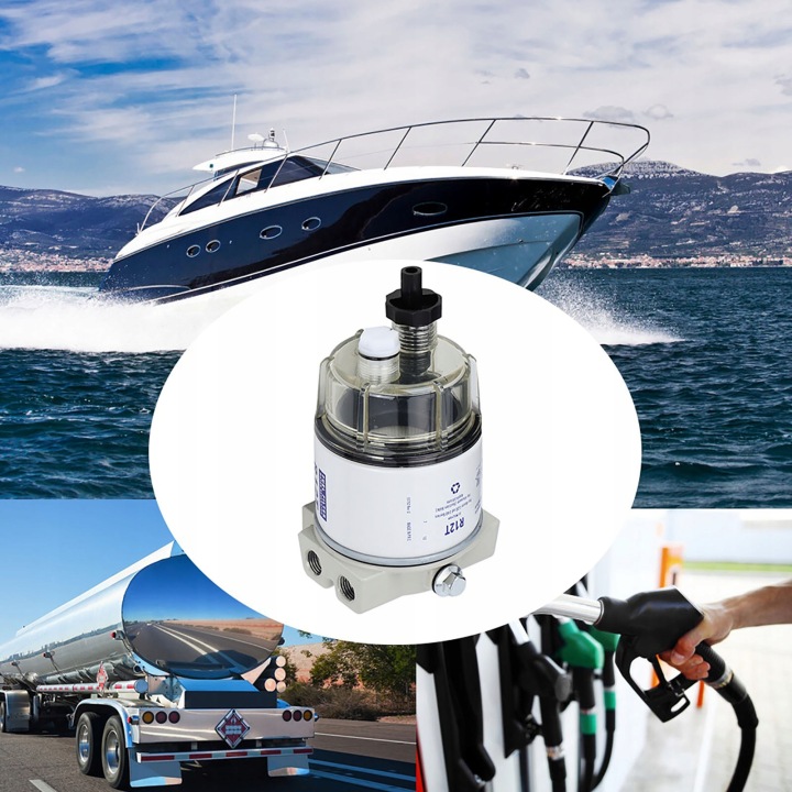 R12T BOAT MARINE ROTATION FILTRE CARBURANTS SÉPARATEUR