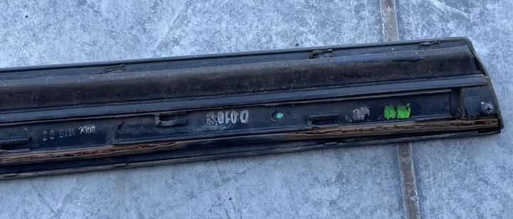MOULURE PORTES INFÉRIEURE DROIT ARRIÈRE AUDI A4 B7 SLINE 8E0853970D COULEUR LY7J S-LINE