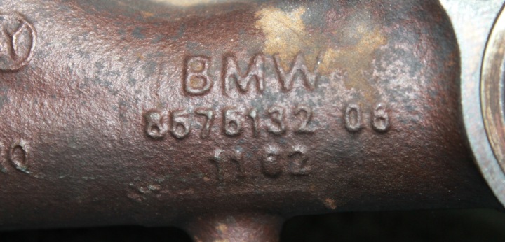 BMW G30 G31 G11 G12 G05 G06 M550D B57D30C COLLECTEUR ÉCHAPPEMENT 8575132