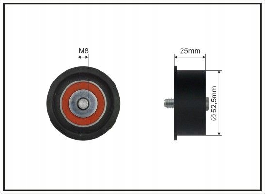 ROLLO TENSOR CORREA DISTRIBUCIÓN 500101 CAFFARO 