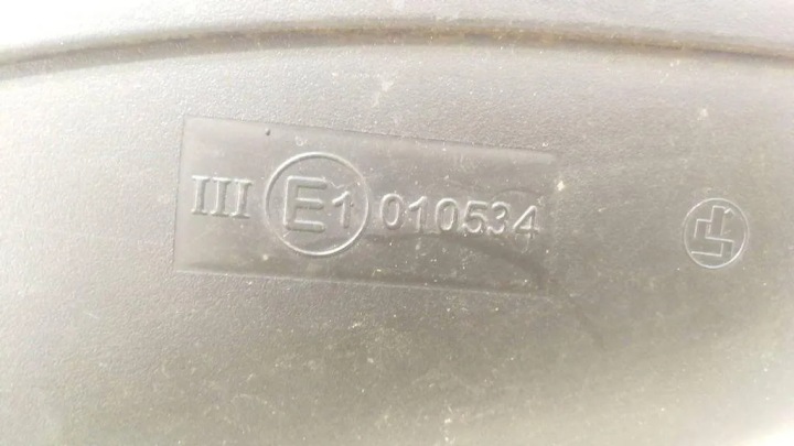 RÉTROVISEUR DROIT OPEL ASTRA G ESTATE (F35_) E1010534 1.69L DIESEL 50KW 1998