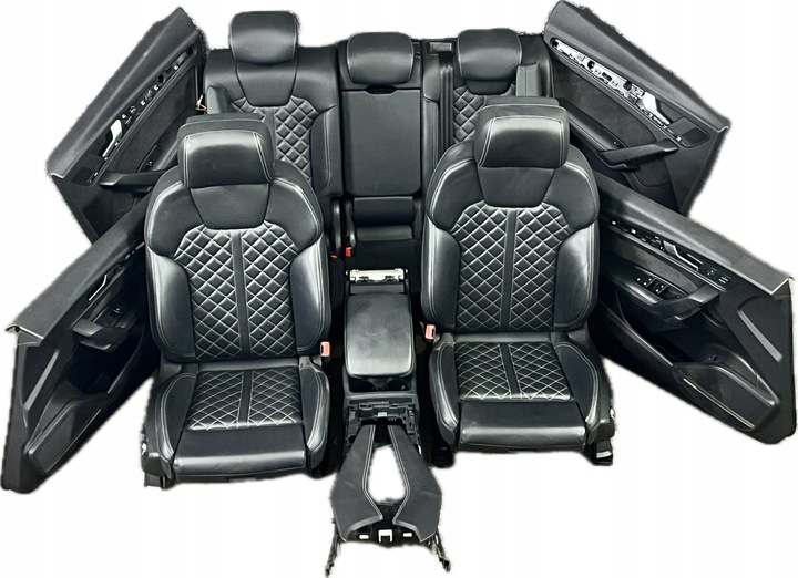 SEATS MASSAGE ! SOFA INTERIOR LEATHER BOCZK S-LINE AUDI SQ5 II 80A Q5 SET photo 2 - milautoparts-fr.ukrlive.com