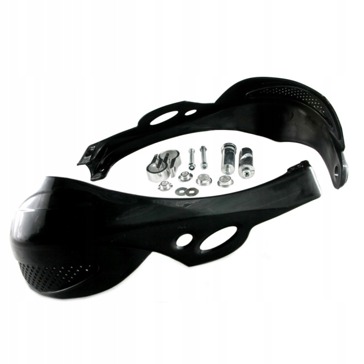GANTS DE PROTECTION CAPUCHONS DLONI CROSS QUAD ATV ENDURO NOIR JEU KIT
