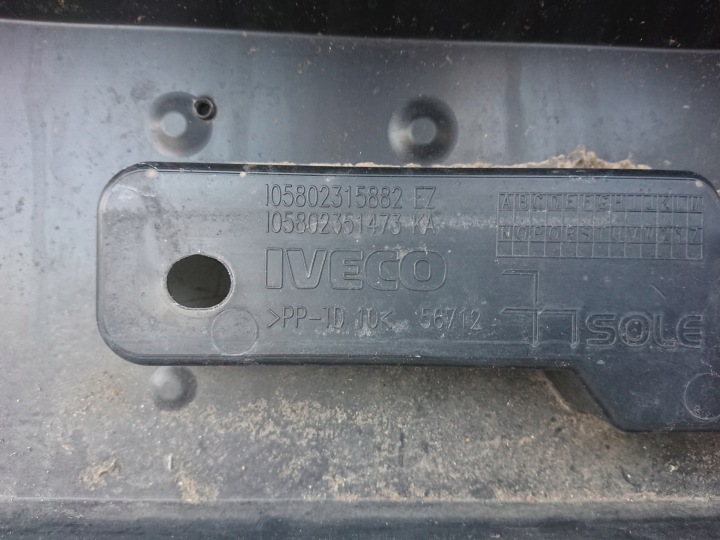 IVECO DAILY 19- LIFT PARE-CHOCS AVANT AVANT DEGRÉ