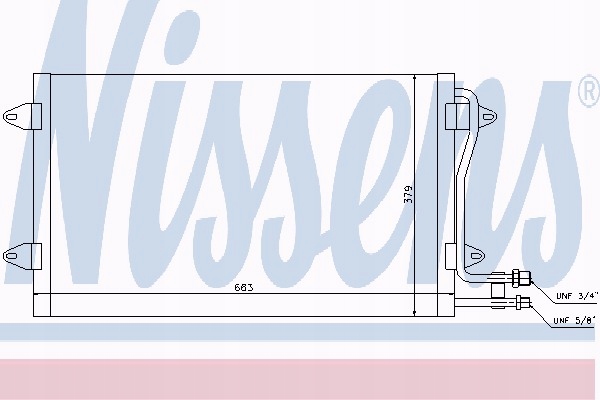 CONDENSADOR NISSENS 94258 