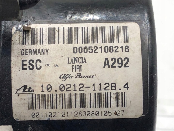 POMPE ABS FIAT DOBLO II 00052108218 1.6 105KM