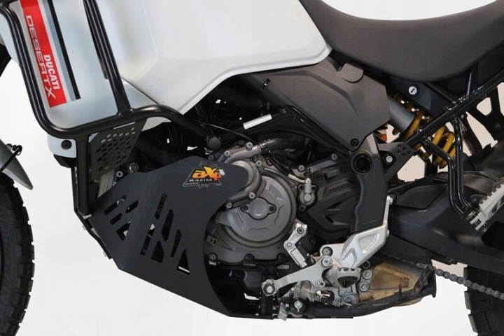 PROTECTION MOTEUR PLAQUE AXP DUCATI DESERTX 950 22-23 HDPE 8MM NOIRE