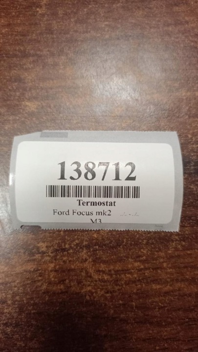FORD FOCUS MK2 1.8 THERMOSTAT CHÂSSIS 1S7G8K556AJ