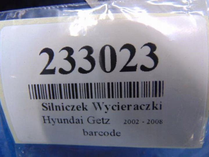 HYUNDAI GETZ 1.1B PETIT MOTEUR ESSUIE-GLACES ARRIÈRE 98700-1C000
