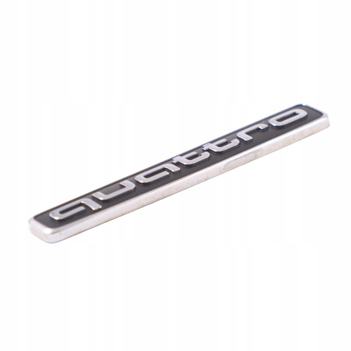 AUDI A4 B9 EMBLÈME ARRIÈRE COUVERCLES DE COFFRE COUVERCLES DE COFFRE INSCRIPTION QUATTRO CHROME 8W5853737