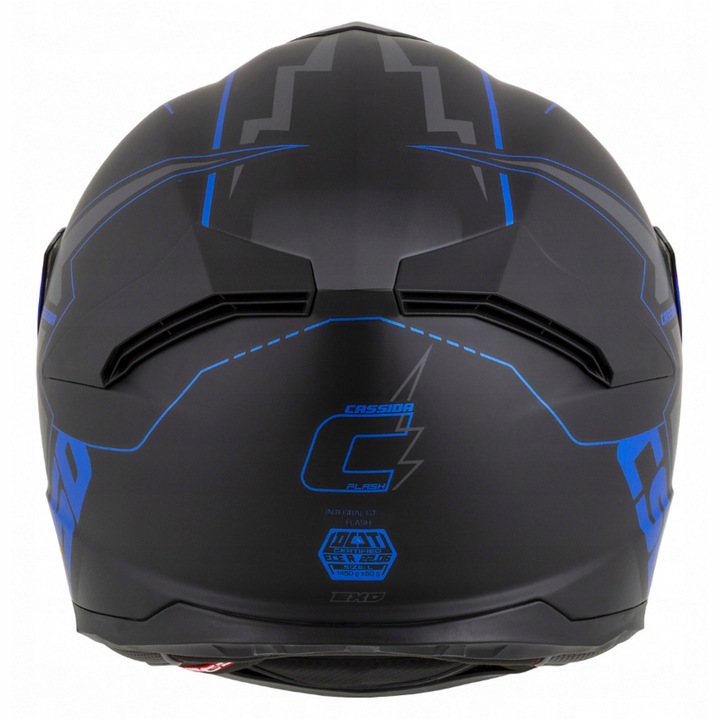 CASSIDA CASCO PARA MOTOCICLETA GT2 + LUSTRZANKA VENTANAS XS 