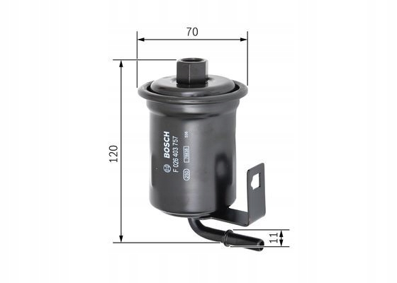 FILTRE CARBURANTS F3757