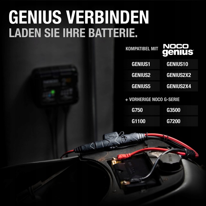 NOCO RALLONGE X-CONNECT 47 CM VERS GB20 GB40 GB50 GBX45 ULTRASAFE LITHIUM