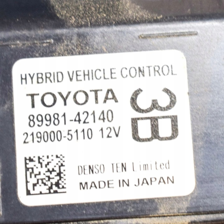 TOYOTA RAV 4 (XA50) 2019 CONTRÔLEUR MODULE ECU