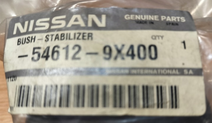 546129X400 CAOUTCHOUC STABILISATEUR NISSAN ATLEON TK3