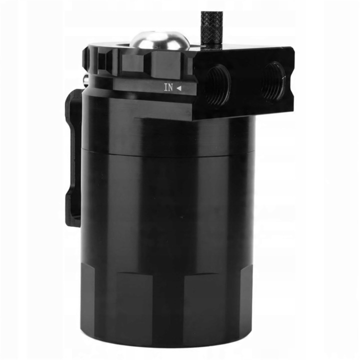 RÉSERVOIR SÉPARATEUR HUILES AVEC FILTRE NOIR ENSEMBLE KROCCOW 6 8 10 MM