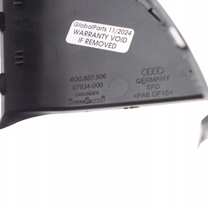 AUDI RS6 C7 TRIANGLE PROTECTION RÉTROVISEURS DROIT DROITE 4G0857506
