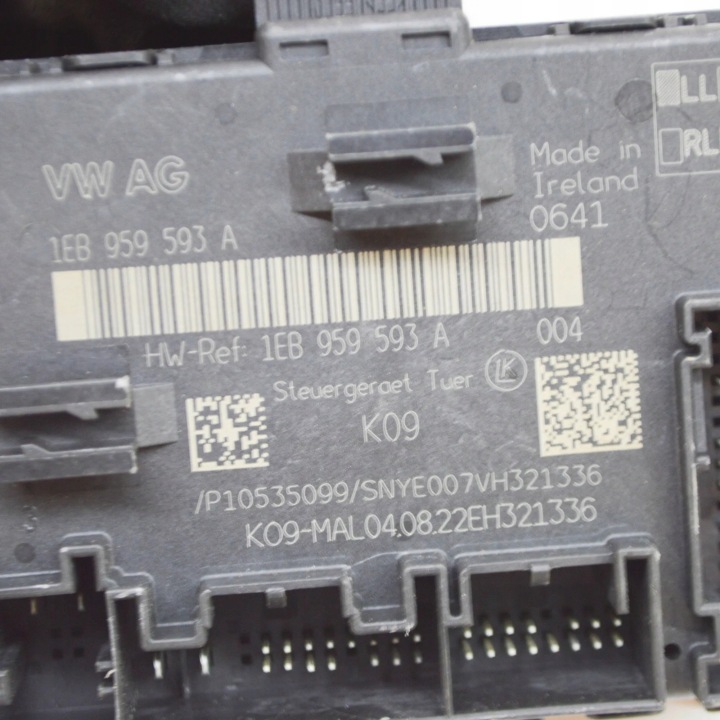 MODULE AVANT GAUCHES PORTES AUDI Q4 SUV (F4B) 1EB959593A 32637451 210KW