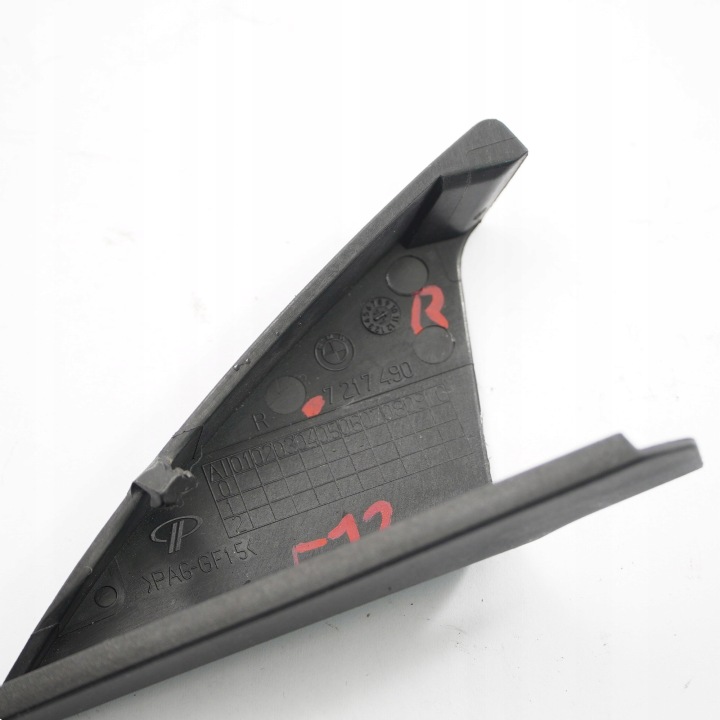 BMW F13 F12 F06 PROTECTION ANGLE INTÉRIEUR AVANT PORTES DROITS 7217490