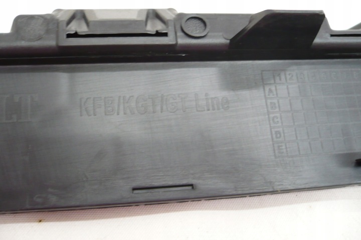 RENAULT MEGANE IV 4 GT 16- GRILLE PARE-CHOCS CENTRALE ARRIÈRE UNIVERSEL NEUF ORIGINAL