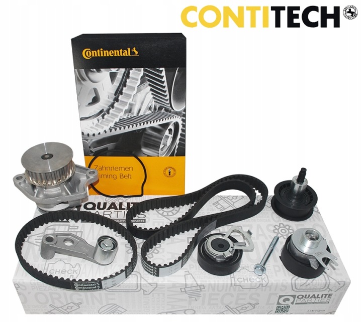 DISTRIBUTION JEU COURROIE GALET POMPE CIE CT957WP1 CON