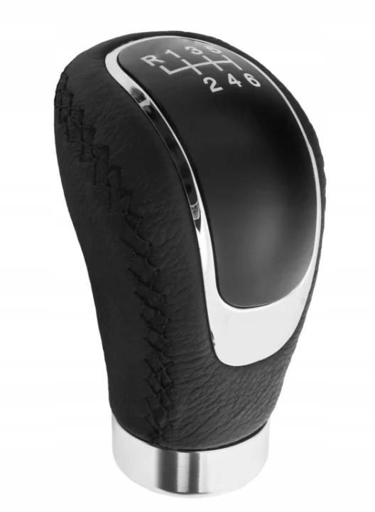 UNIVERSELLE POMMEAU DE VITESSE CHANGEMENTS VITESSE VOITURE CUIR 5 6 ENGRENAGES NOIRE CUIR LITA