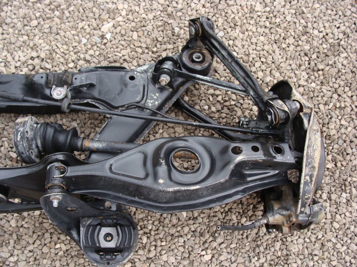 SUSPENSION ARRIÈRE COMPLET MERCEDES SLK W170 NON MALOWANE REAL PHOTO