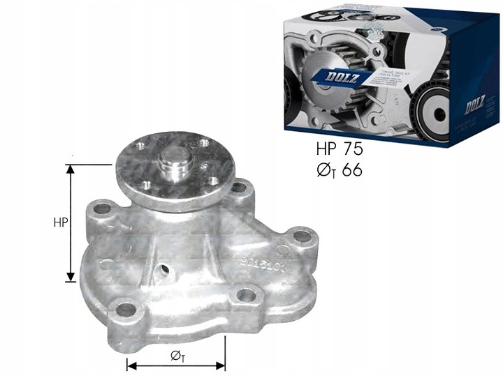 BOMBA DE REFRIGERACIÓN CORSA B 1.5TD ->00076351 