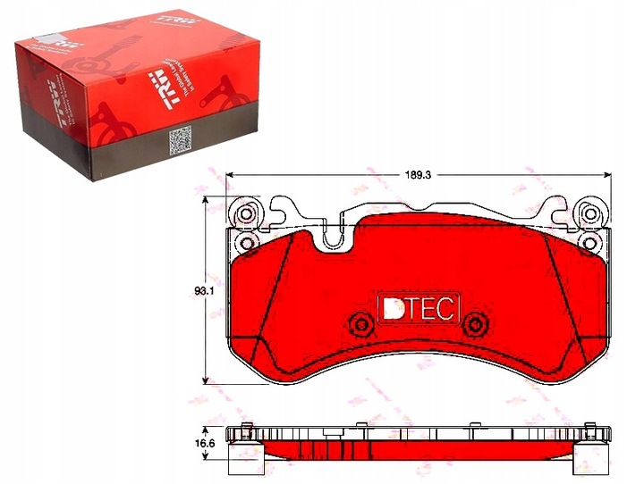 ZAPATAS DE FRENADO MERCEDES PARTE DELANTERA W204 W212 X218 R23 