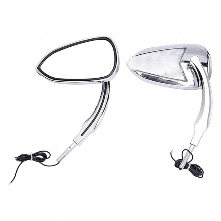 ALLECTO ALUMINIUM MOTOCYCLETTE LED BLYSKOWY UNIVERSEL
