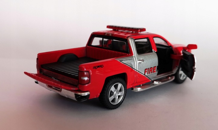 MODELIS METAL KINSMART 1:46 CHEVROLET SILVERADO nuotrauka 3