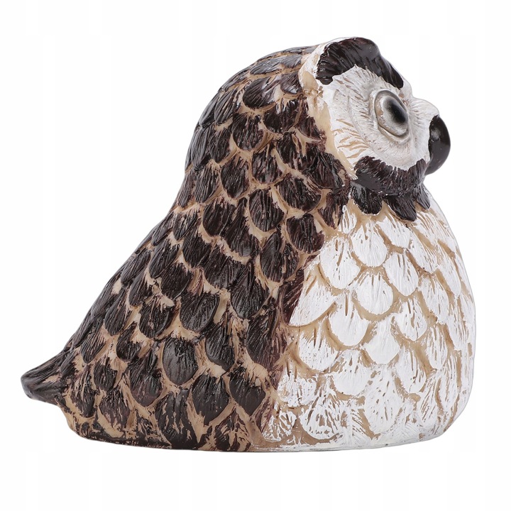 SYNTHÉTIQUE HIBOU UKRYWAJACA CLÉS FIBRE DE VERRE HYDROFUGE DEKORACYJNY CLÉ 9V