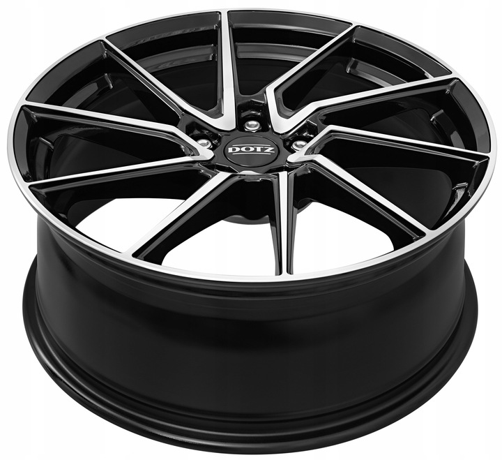 4 PIEZAS DOTZ 7,5X17 5X112 ET48 SPA DARK OSA78BP48 