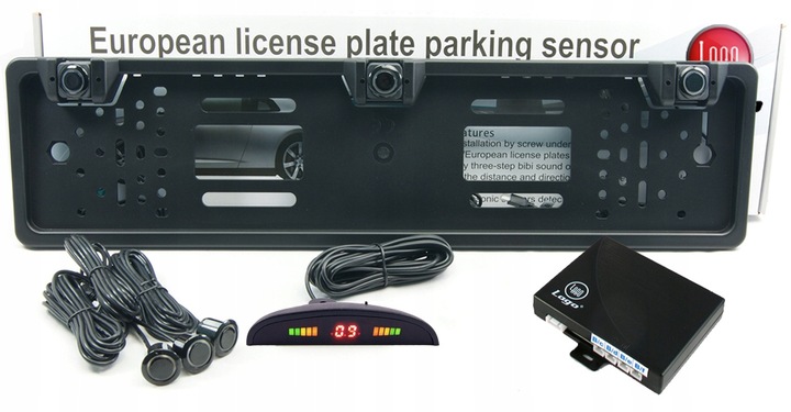 SENSORS PARKING REAR VIEIN IN RAMCE PLATES REJESTRACYJNEJ LINK SERWISOWE 