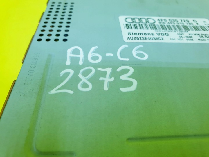 LECTEUR DE CARTE DISQUES CD AUDI A6 C6