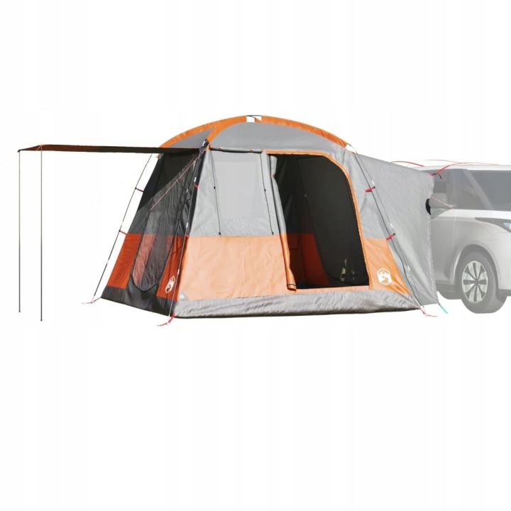 TENTE AUTOMOBILE VIDAXL 4-OS. GRIS ÉTANCHE POLYESTER 185T