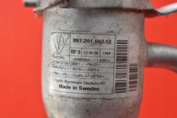 FIL TUYAU GOULOTTE DE REMPLISSAGE DE CARBURANT 99720104312 PORSCHE 911 6 VI 997 3.8 TURBO 500 KM