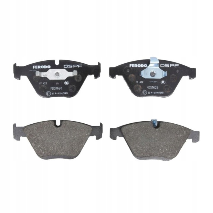 FDS1628 DS.PERFORMANCE FERODO PLAQUETTES BMW 3 5 6 7